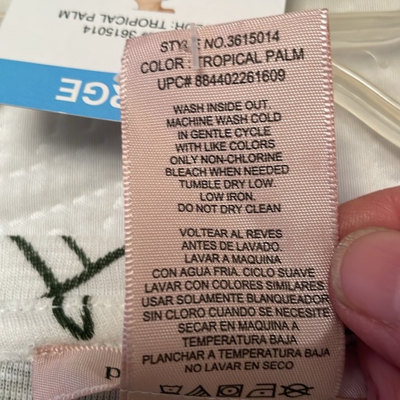 NWT PHILOSOPHY Republic Clothing Cotton Tropical Palm Print Popover Top Large - Picture 6 of 15